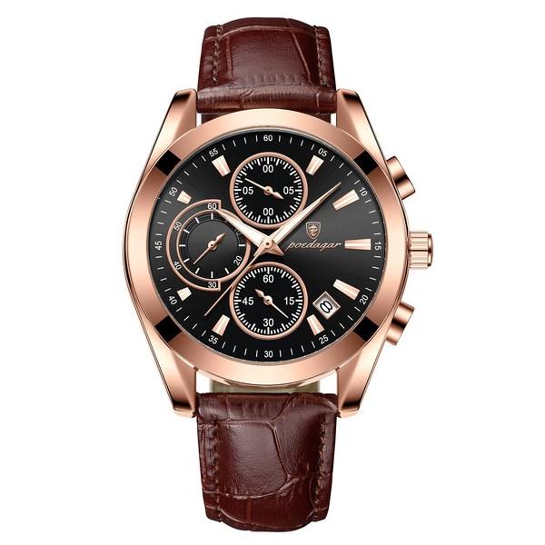 Perpaminta Men's Luminous Fashion Formal Luxury Wristwatch,Korean Popular Watches