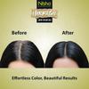 Nisha Herba Gel Hair Colour Gel Original Black 500ml+500ml Non-Drip Vegan Formula Long-Lasting Shine