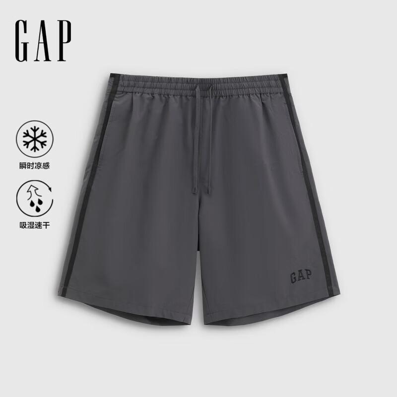 Gap Мужские повседневные шорты с логотипом, отводящие влагу