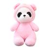 Cute Giant Panda Transforms Into Dinosaur Plush Doll Cartoon Bunny Claw Machine Doll Birthday Wedding Sprinkle