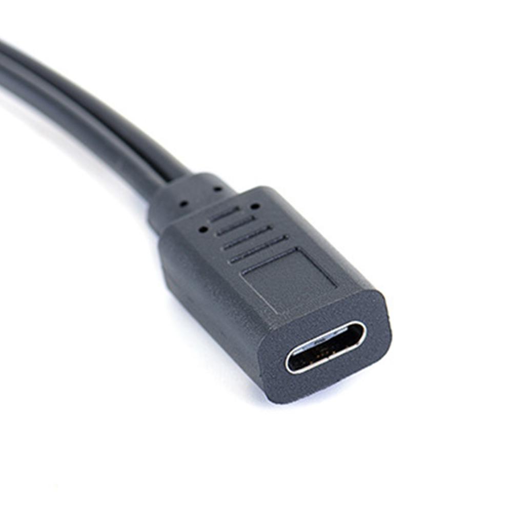 2 в 1 многофункциональный USB C женский зарядный кабель с 2 разъемами Micro USB зарядный кабель для мобильного телефона планшета