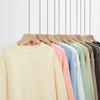 Heavyweight 380g Round Neck Pullover Sweatshirt – Autumn/Winter Trend, Drop Shoulder, Thick Long Sleeve Outerwear