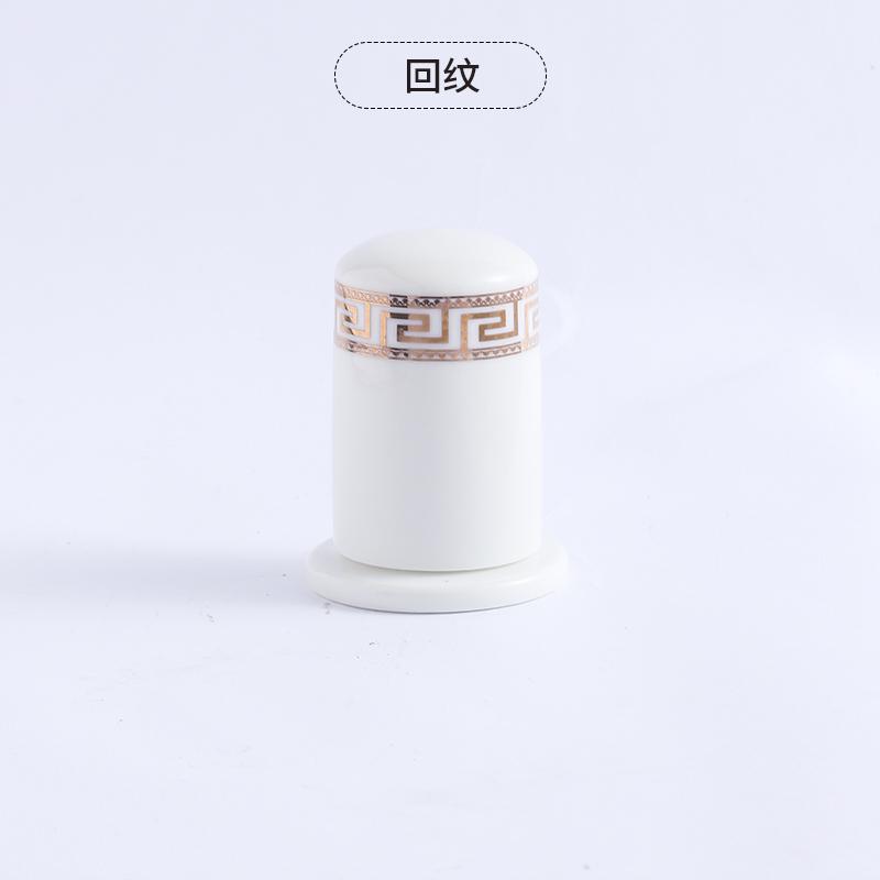 Bone China Toothpick Box Phnom Penh Toothpick Jar Toothpick Holder Chinese Toothpick Dispenser Secret Stash Tooth Pick Holder