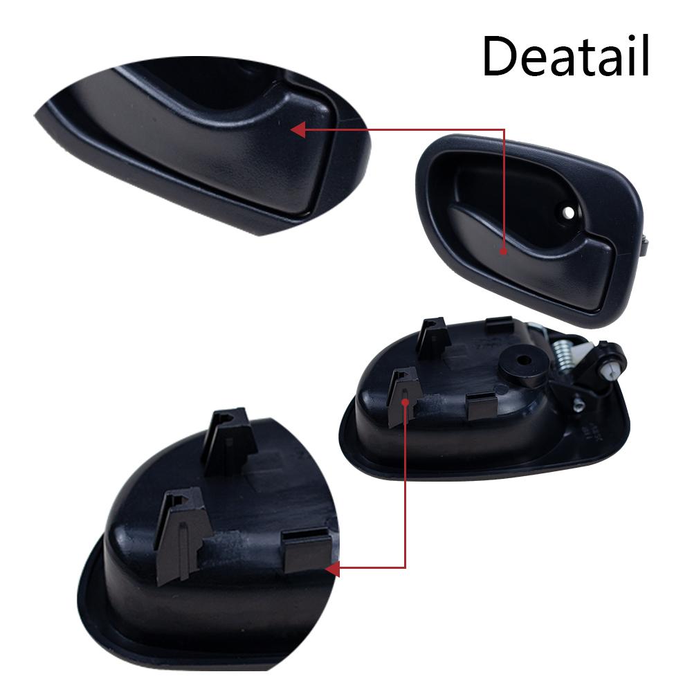 Дверная ручка черная хромированная для Hyundai Accent 1.5L 1995-1999 Atos 1997-2005 82610-22001