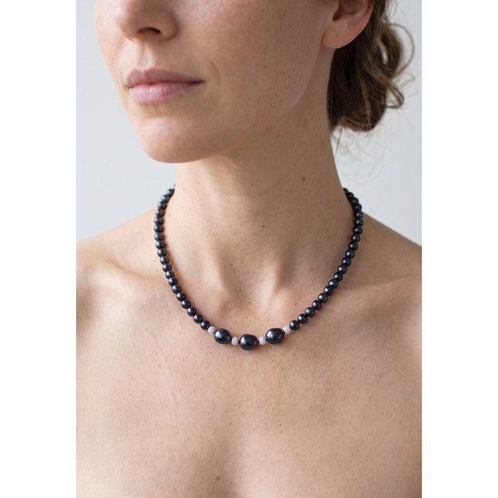 Collier - PEARLS & COLORS - Pearls & Colors - Perles d'eau douce 4-5 mm - Argent 925 - 42 cm