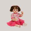 22'' 55 см полноразмерная силиконовая кукла-реборн для малышей Betty Beautiful Princess Girl Newborn Dolls с настоящими, как будто вручную прошитыми волосами, детская игрушка-кукла, подарки для детей