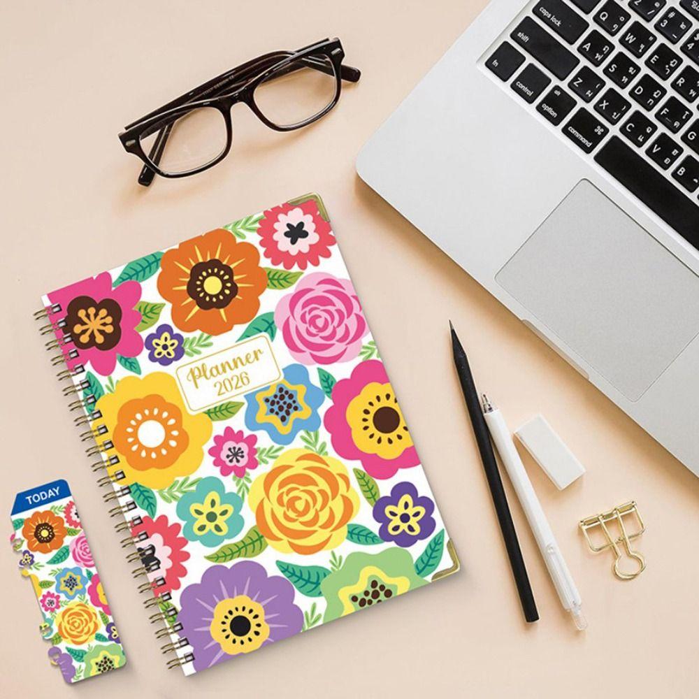 2026 Coil Notebook 365-Day Diary Notebook 2026 Edition Daily Planner Academic Year