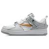 Li Ning Mici Pro Comfortable Versatile Wrap Warm Non-Slip Low-Top Skate Shoes Men Sneakers White Gray AGCR313-5