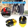 1 Pair Universal Motorcycle Frame Slider Aluminum Alloy Shock Absorber Cup Modified Electric Vehicle Front Fork Cup Falling Crush Protector