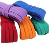 Polyester Rubber Woven Knitting Elastic Cord Band  1mm 1.5mm 2mm 3mm Braided Elastic Cords String With Colorful Round