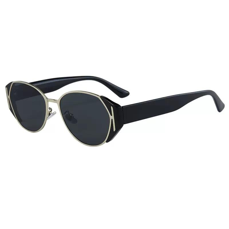 Fashionable and High-end Retro Sunglasses for Men and Women Sun Protection Retro Street Photography Cat's Eye Sunglasses