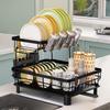 Kitchen Double-Layer Dish Drying Rack