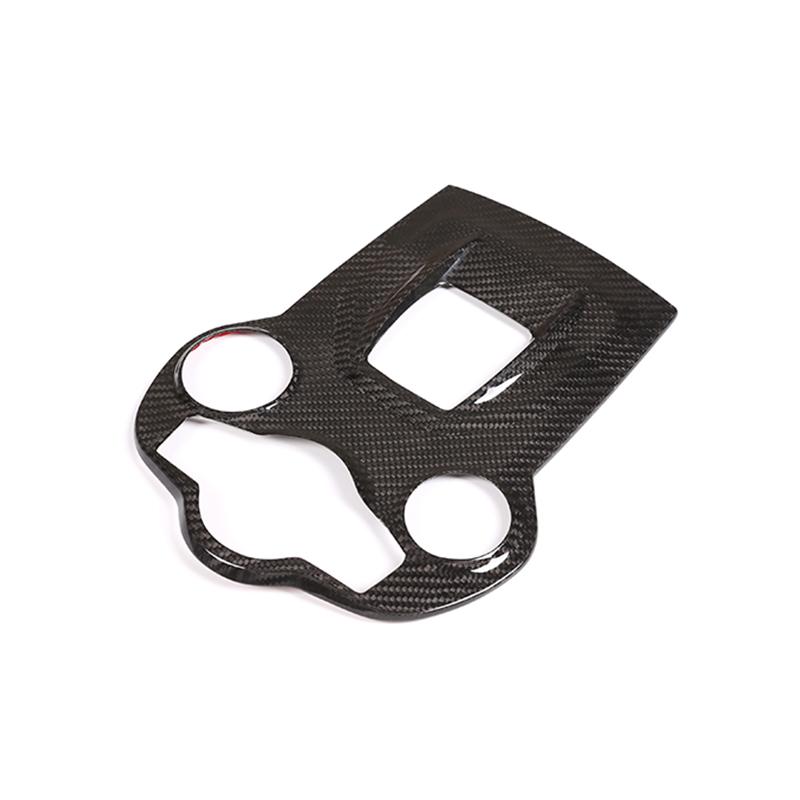 For Alfa Romeo Giulia Stelvio 2017-2020 Center Console Gear Shift Panel Frame Decorative Cover Real Carbon Fiber Car Accessories