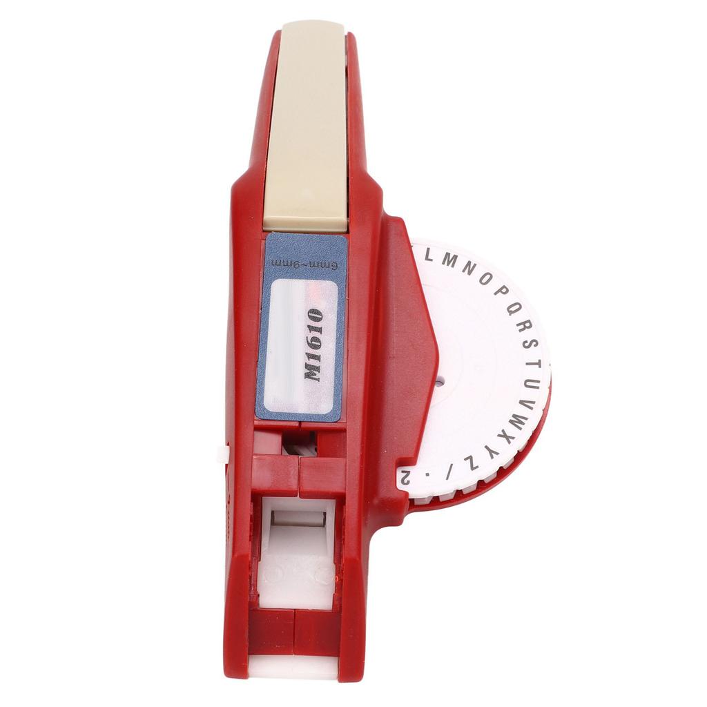 Embossing Label Maker Clear Number Letter One Hand     ABS Label Making Embosser for Label  