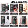 683 6000 Counts Large   Digital Multimeter Smart Anti-burn Rechargeable   Meter   Reverse Display NCV Tester with Flashlight