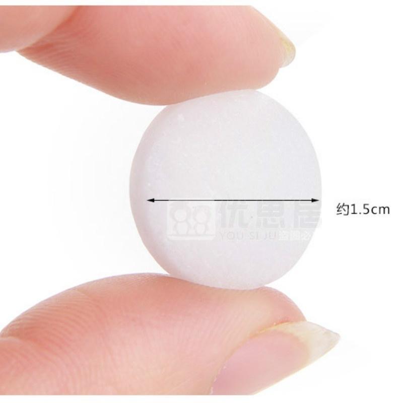 2 Bag/40PCS Moth Balls Moth Proof Mildew Proof Wood Block Camphor Pill Home Used Pest Control Moth