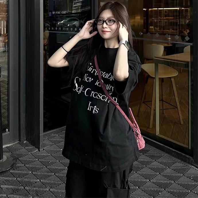 Американские винтажные забавные принты, белые футболки с короткими рукавами для женщин 2025 года, повседневные свободные футболки в стиле Харадзюку, уличные футболки, топы y2k