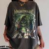Comfort Colors® Nightmare Before Christmas Shirt, Jack Skellington Sally Tee, Oogie Boogie Coquette Bow Disney Halloween Spooky Season Shirt