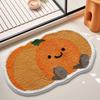 Cartoon Alien Fur Rug Bath Floor Mat Anti-Slip Inlay for Children's Room Entrance Door Cover Home Decoration