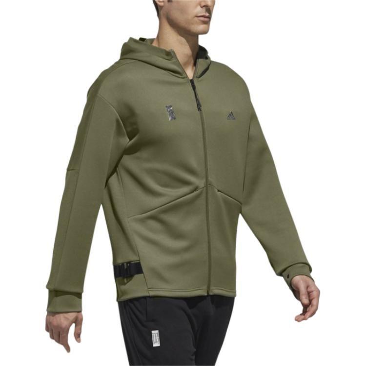 adidas Коллекция Wu Ji Куртки Мужские Армейский Зеленый С Капюшоном Умеренный Другие DM5237