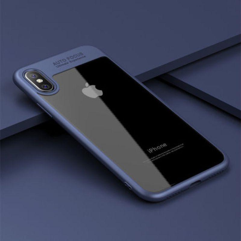 X Для iPhone 8 7 6s Plus 10 Роскошный Ультратонкий Прозрачный Ударопрочный Бампер Чехол