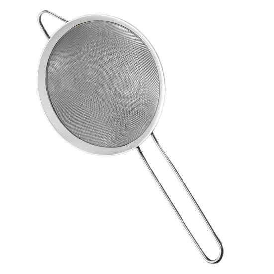 Stainless Steel Fine Mesh Strainers with Handle for Kitchen Flour Sieve Food