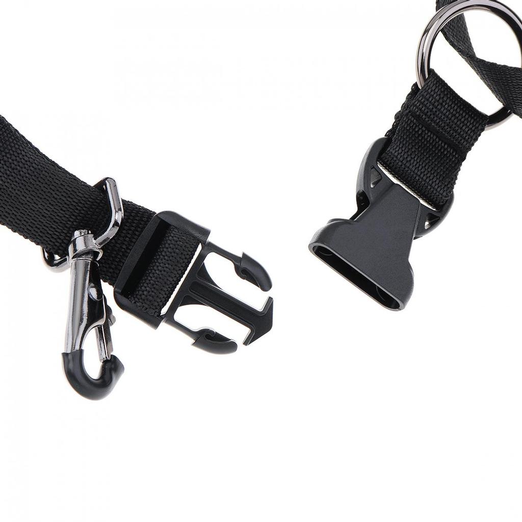 Регулируемый ремень для саксофона, ткань Оксфорд, хлопковая подкладка, держатель для саксофона, двойное плечо со стальным крючком