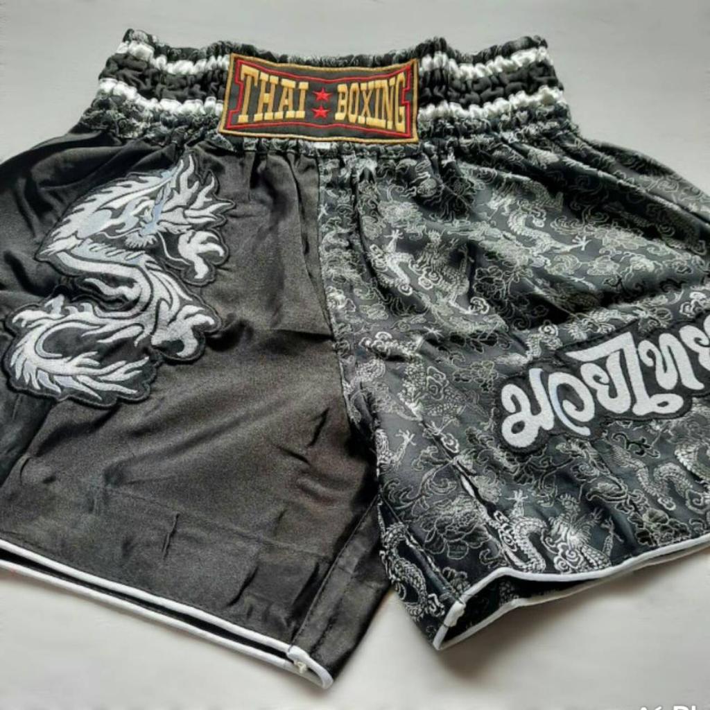 Шорты для тайского кикбоксинга, муай-тай, боксерские шорты для ММА, атласные 2 для тренировок по боевым искусствам 2