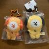 Б/у BT21 5-й Юбилей Лимитированный CHIMMY Радужный Цвет Маскот Оранжевый