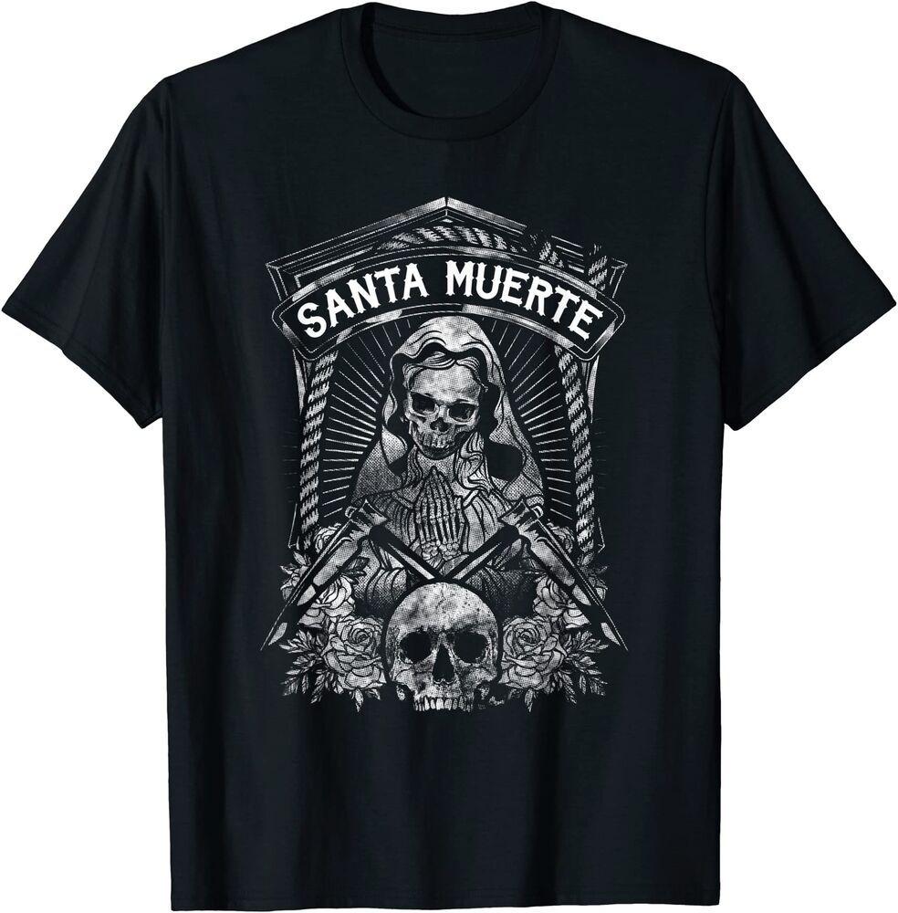 La Santa Muerte the Mexican Grim Unisex shirt Cotton Oversize Large Size