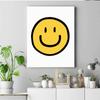 Nordic Yellow Cartoon Smiley Posters and Prints Love Smile Картина на холсте Настенный декор для гостиной Cuadros
