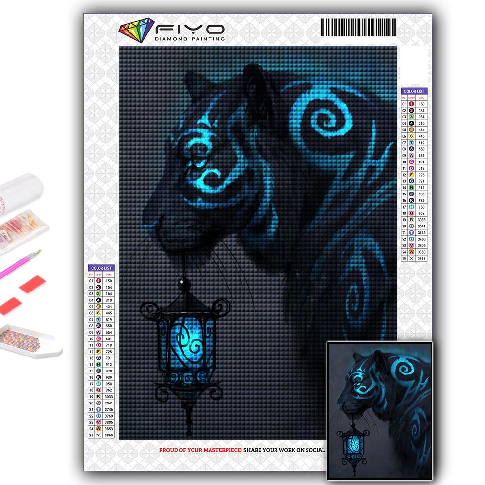 DIY 5D алмазная живопись свирепые животные набор для вышивки крестом полная дрель вышивка мозаика художественная картина стразы подарок