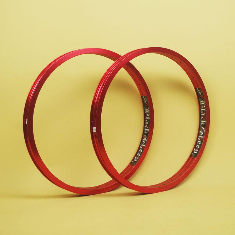 20" 20ER Alienation BMX Rim, A-Class, 36H Street/Dirt Jump Rim, Blade Rim, Double Wall, Anodized Color