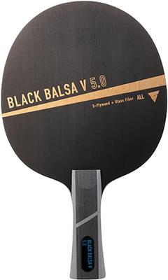 Ракетка для настольного тенниса Victas Offensive Black Balsa V 310444, хватка shakehand, 5.0 Flare,
