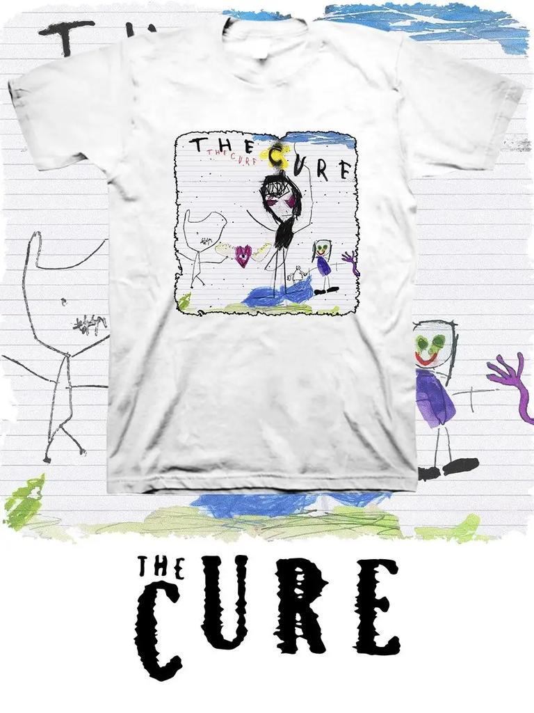 The Cure Band Print T-shirt