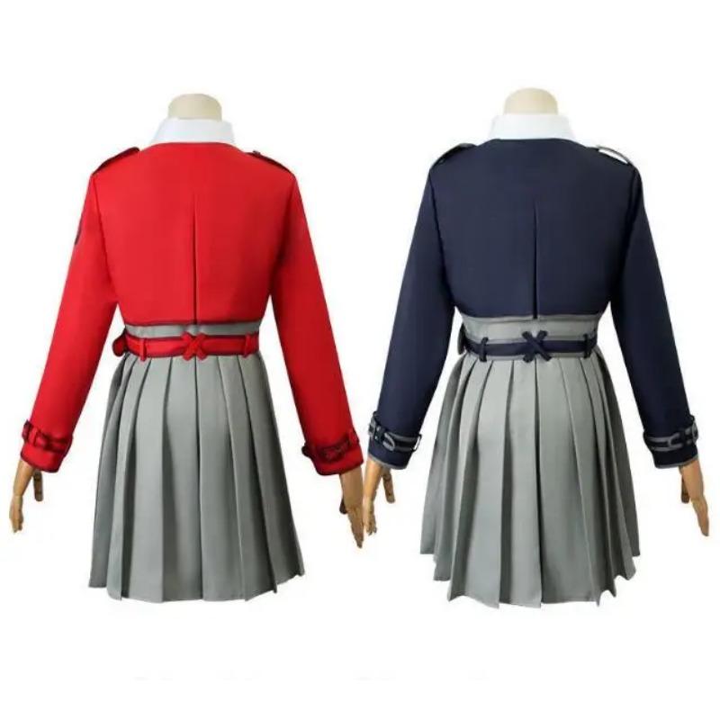Lycoris Recoil Inoue Takina Косплей Костюм Nishikigi Chisato Косплей Платья Хэллоуин Вечеринка Аниме Униформа Юбки