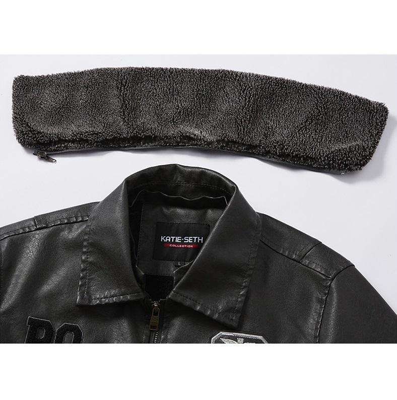 Новая мужская повседневная модная кожаная одежда из искусственной кожи, приталенная молодежная мужская кожаная куртка, пальто