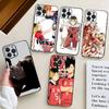Аниме H-Haikyuu Nekoma Чехол для телефона Для iPhone 17 Air 16 15 14 13 Pro Max 11 12 Черный силиконовый чехол