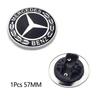 1pcs 57mm Car Hood Emblem Badge Bonnet Emblem For Mercedes Benz W124 W140 W163 W202 W203 W204 W210 W211 W205 A2048170616 EUVWX1