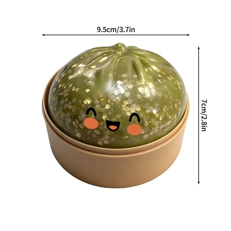 Antistress Dumpling Squishy Ornament Slow Rebound Squishy Pinch Squishy Desk Ornament Antistress Fidget Toy Dumpling Squishy
