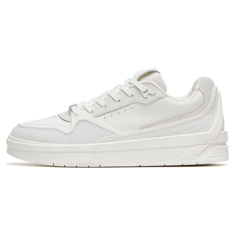 Anta Lifestyle Series Hayward GH Non-Slip Wear-Resistant Low-Top Sneakers Men Sneakers White 912318090-1