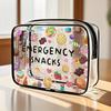 Zippered Closure, Large Capacity, Easy To Clean Stylish Women's Storage Bags, Premium Pouch, PVC Makeup Bag, Toiletry Organizer