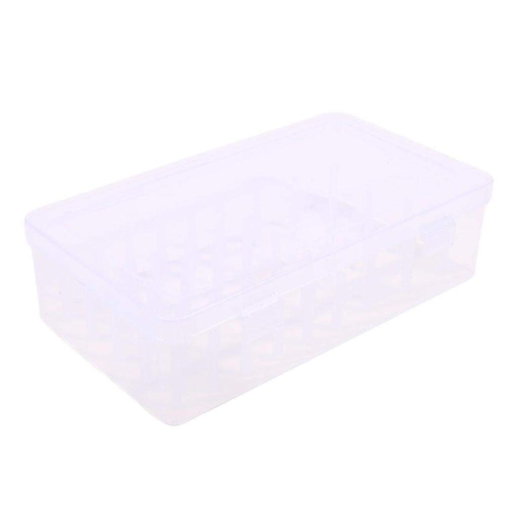 42 Axis Игольница и Нитка Ящик для хранения вещей Бытовая коробка Многофункциональный прозрачный набор иголок и ниток Коробка для сортировки ниток