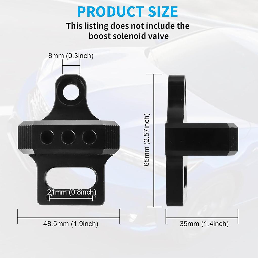Universal Solenoid Valve Mount Holder Bracket 3 Port for Mac AEM Boost Controller For 94-01 Acura Integra For 92-95 Honda Civic