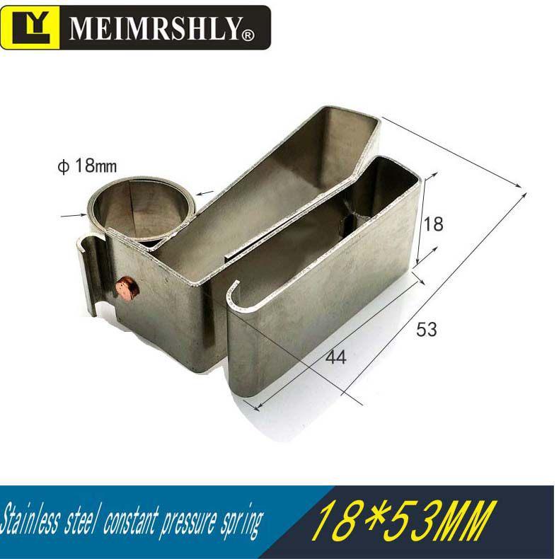 JR Motor Carbon Brush Holder Grip Bracket with Constant Force Spring, Aluminum Copper, 25*32*60 mm.