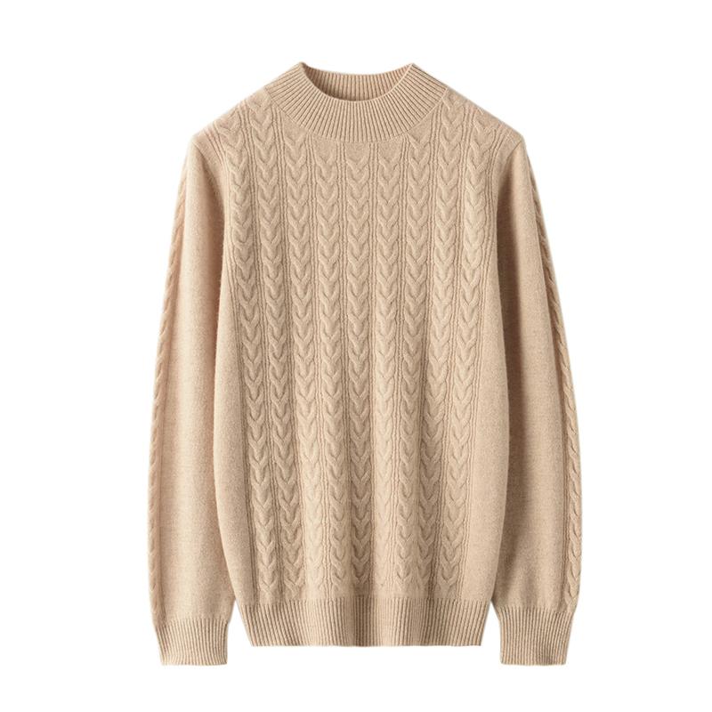 Женский кашемировый свитер Qinghe кашемир 100% кашемир, женский осенне-зимний кашемировый свитер, мягкий и теплый