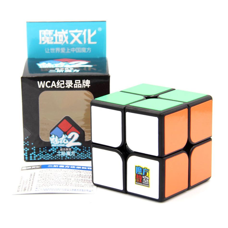 Moyu 2x2x2 Мини Карманный Кубик Meilong Speed 2x2 Кубик Рубика Профессиональный Куб Образовательная Игрушка