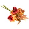 NUOLUX Artificial Flowers, Thanksgiving and Fall Bouquet, 44cm, for Indoor and Outdoor Use, Decorative Faux Flowers for Home and Party Decor