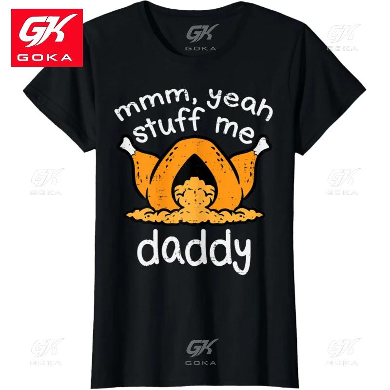Thanksgiving Turkey Fun Humorous Tops Cotton T Shirt Graphic Clothing Short Sleeve Vintage Tops Printed Clothes Classic T Shirts