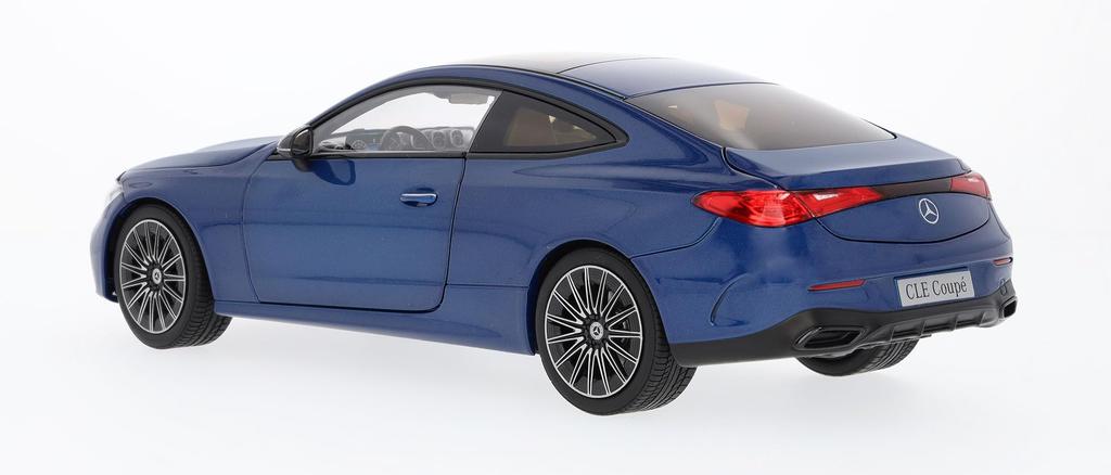 [Mercedes-Benz Collection] Genuine CLE Coupe (C236) AMG Line Spectral Blue 1/18 Scale Model